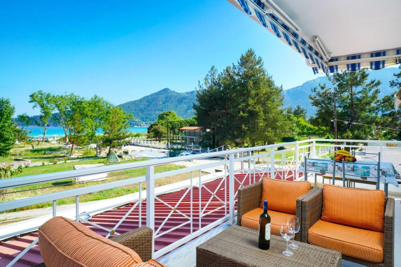 L&K Apartment Golden Beach Chrysi Ammoudia Exteriér fotografie