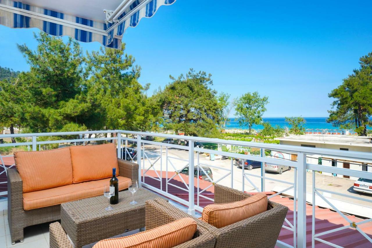 L&K Apartment Golden Beach Chrysi Ammoudia Exteriér fotografie